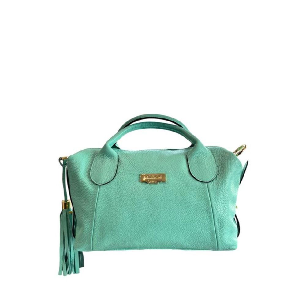 Baldinini Trend Turquoise Cowhide Women's Handbag
